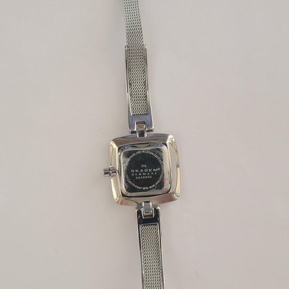 Skagen Womens Watch 454SGSC White Dial Silver Case Silver Mesh Bracelet main image 6